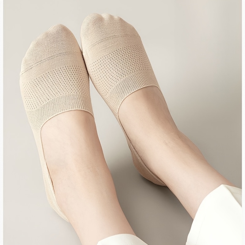 5 pair womens summer no socks non slip thin ankle - Temu Bahrain