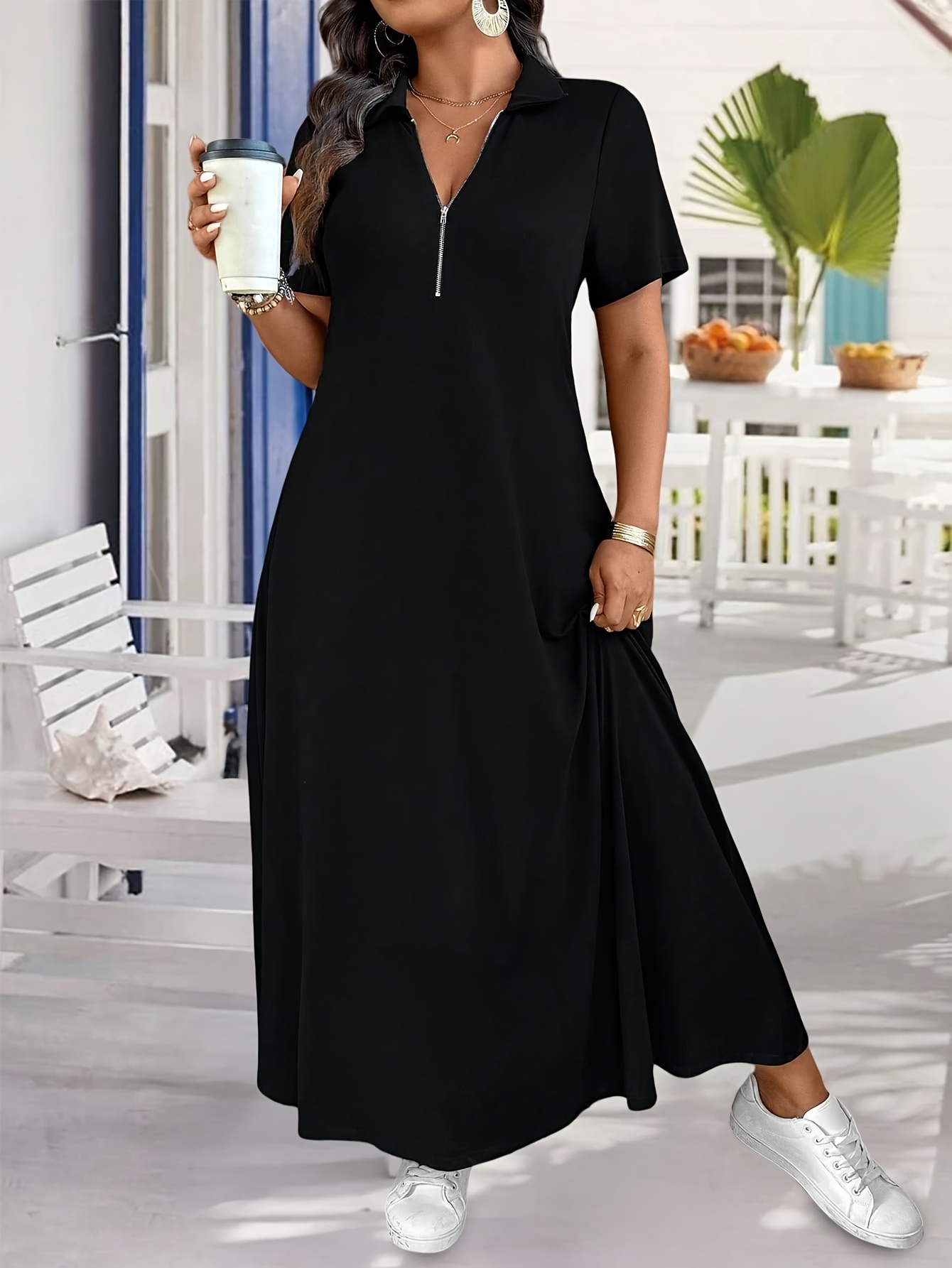 navy blue dress for baby girl Women Fall Winter Dress Elastic Striped Color Matching Plus Size Sheath  Above Knee Length Long Sleeve Round Neck Slim Fit Lady Mini Dress Buy  cheaply on Joom main image 0