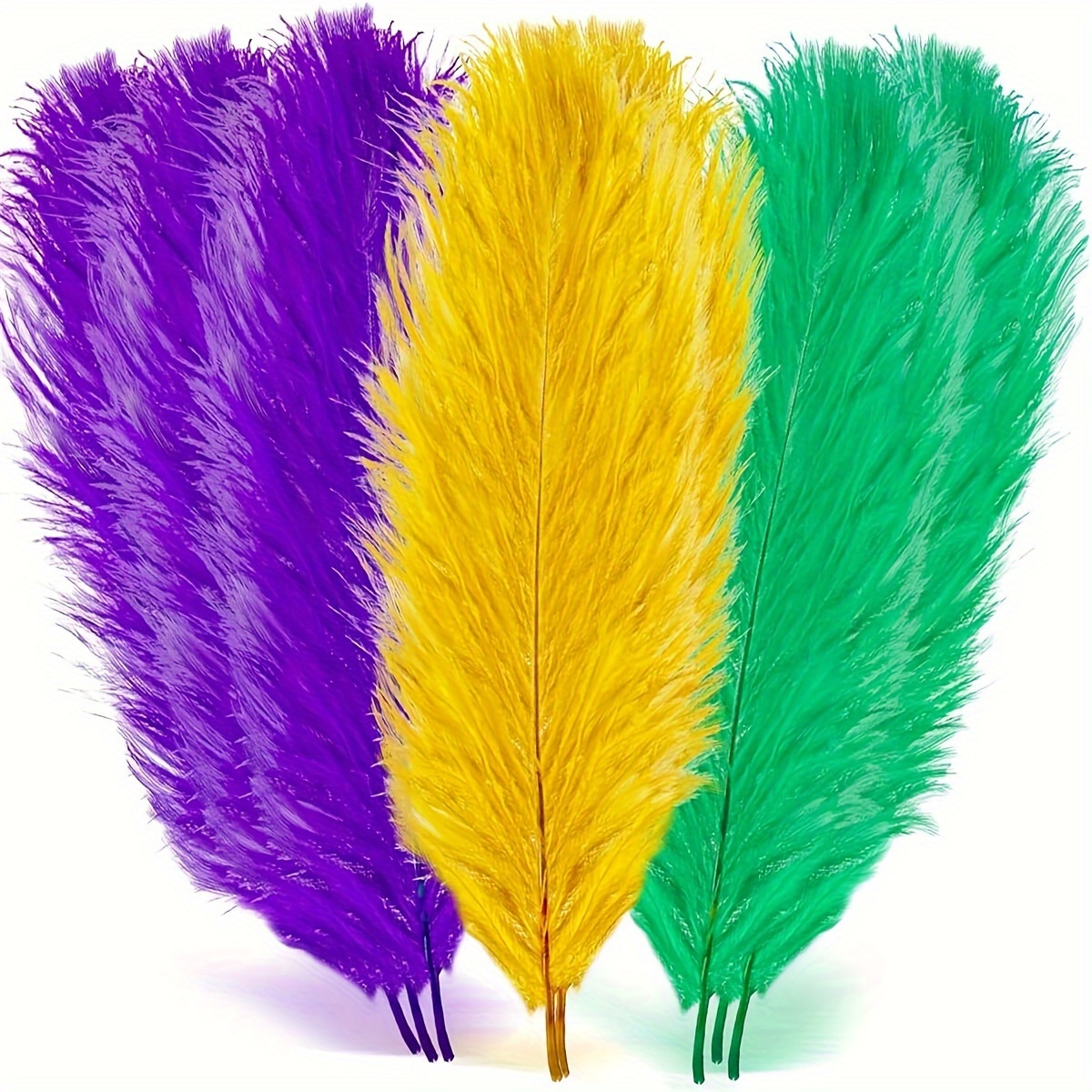 Plumas de pavo en colores - plumas de carnaval PLUMASEVILLA