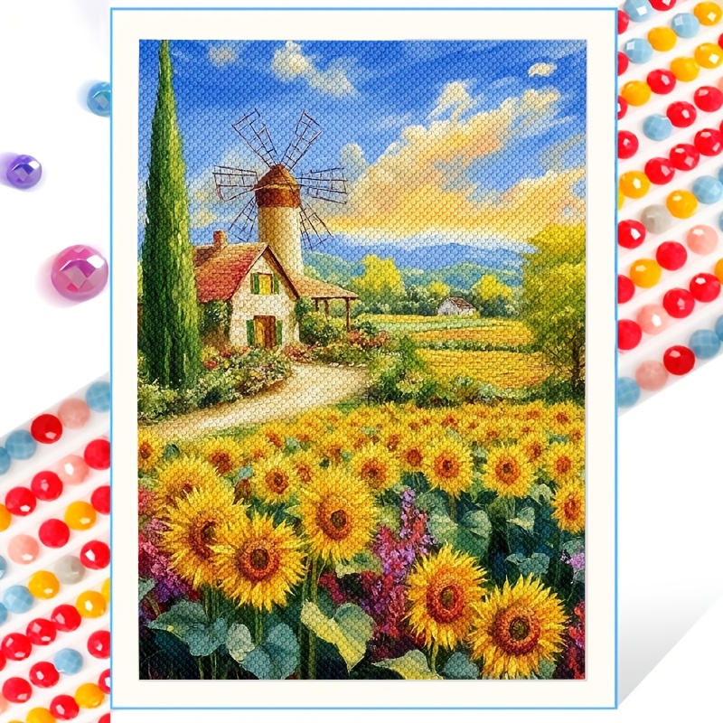 

1pc 5d Diamond Painting Kit, 30x40cm, Theme And , , Diy Art For , Diamond Art For Bedroom, Set For Beginners