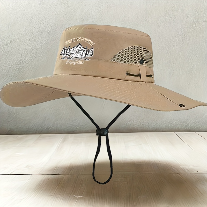 TEMU Sombrero de pescador , sombrero de escalada, parasol para exteriores, elegante e , versátil para hombres como para mujeres, de para proteger la