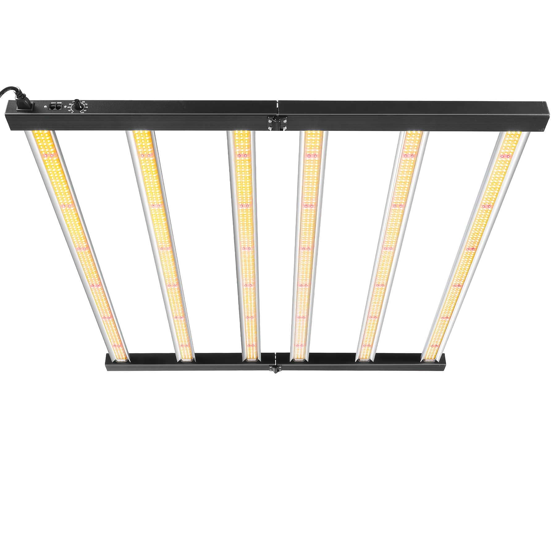Image of 720w/320w Led Grow Light, Dimmable With Uv And Ir, 281b Lamp Beads, With Daisy Chain Function, Foldable Light Bar, Upgraded Lamp Bead Shell, Suitable For Greenhouse Hydroponics, Seed Vegetable Plants