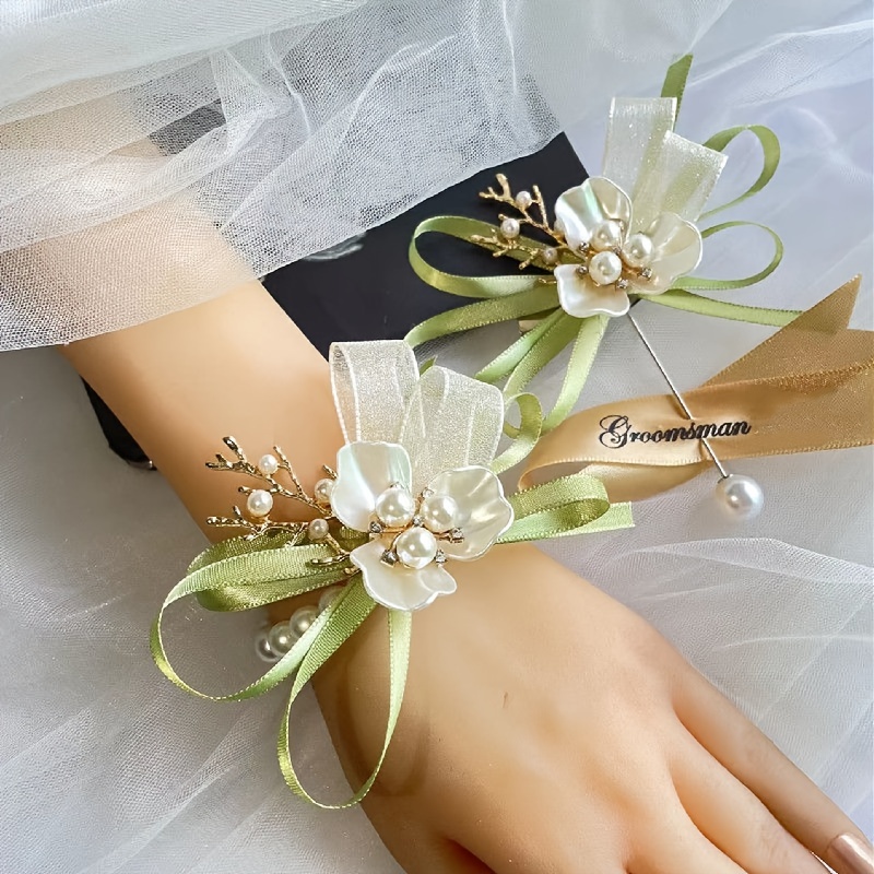 

1pc Wrist - For Bridal , , Non-washable, : , Lot Decor