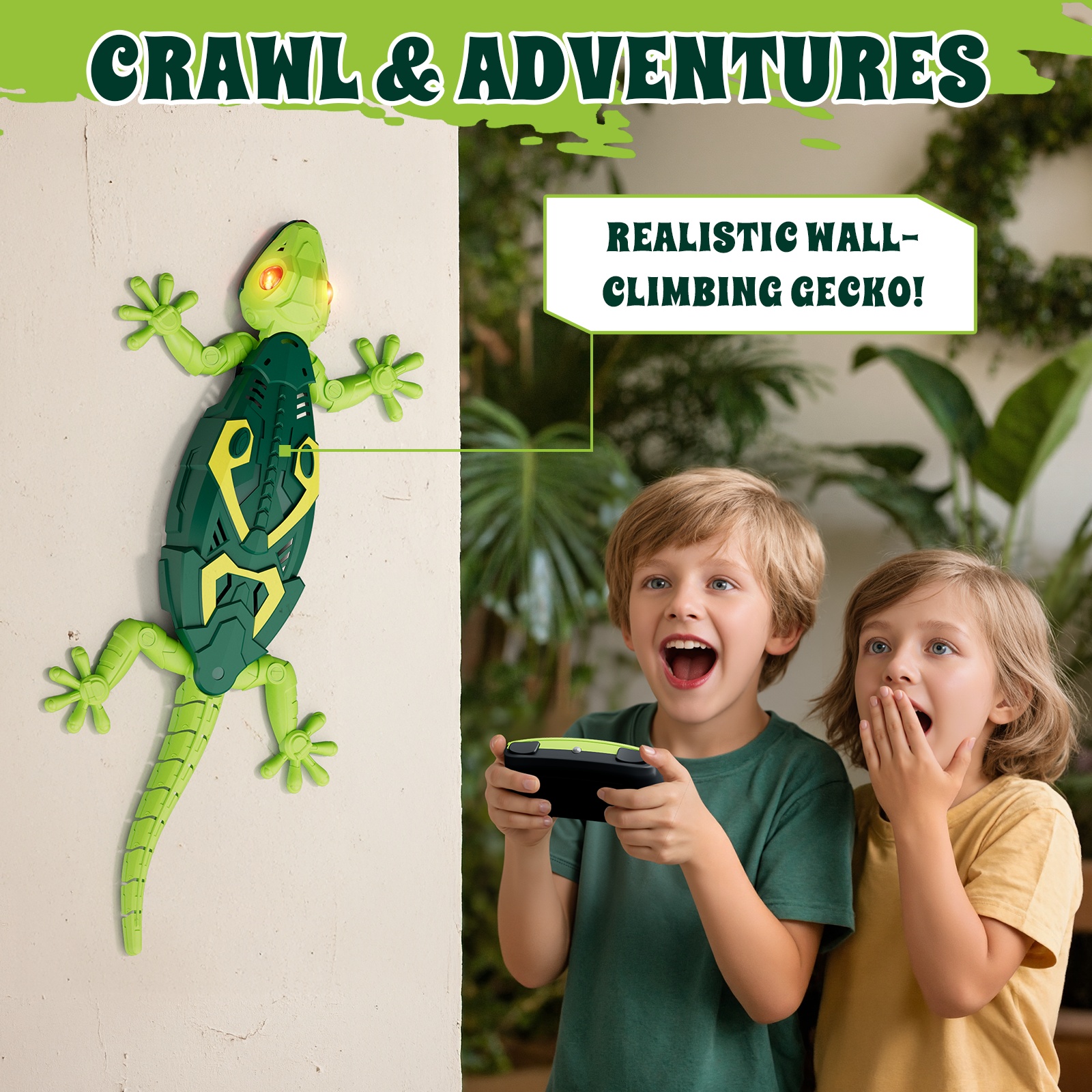 rc robot toy with remote control usb battery powered green climbing wall robot with for kids ages 3 birthday halloween christmas gift educational   toy for boys girls interactive playtime   design durable construction holiday present Product details 2