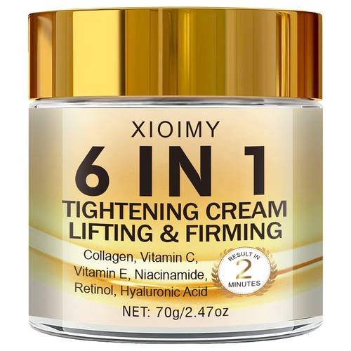 facial and lifting with collagen vitamins c and e niacinamide retinol and hyaluronic acid to making it smoother more hydrated and delicate suitable for types