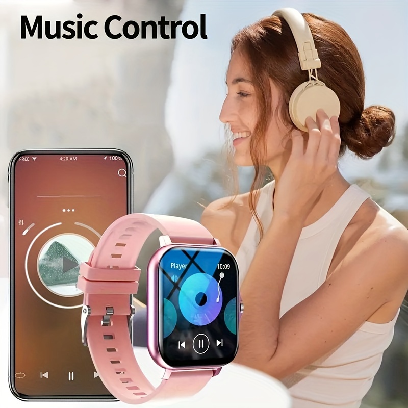 Introducing a 1.83-Inch Smartwatch That Allows You to Make And Receive Calls, Track Steps And Calories, And Provides Reminders for Incoming Calls And Messages. This Multifunctional Device Is Compatible with Both Android And Iphone