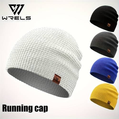 1pc running knitted hat you warm in autumn and winter during night runs good comfortable against the for running hiking cycling skiing and trekking from