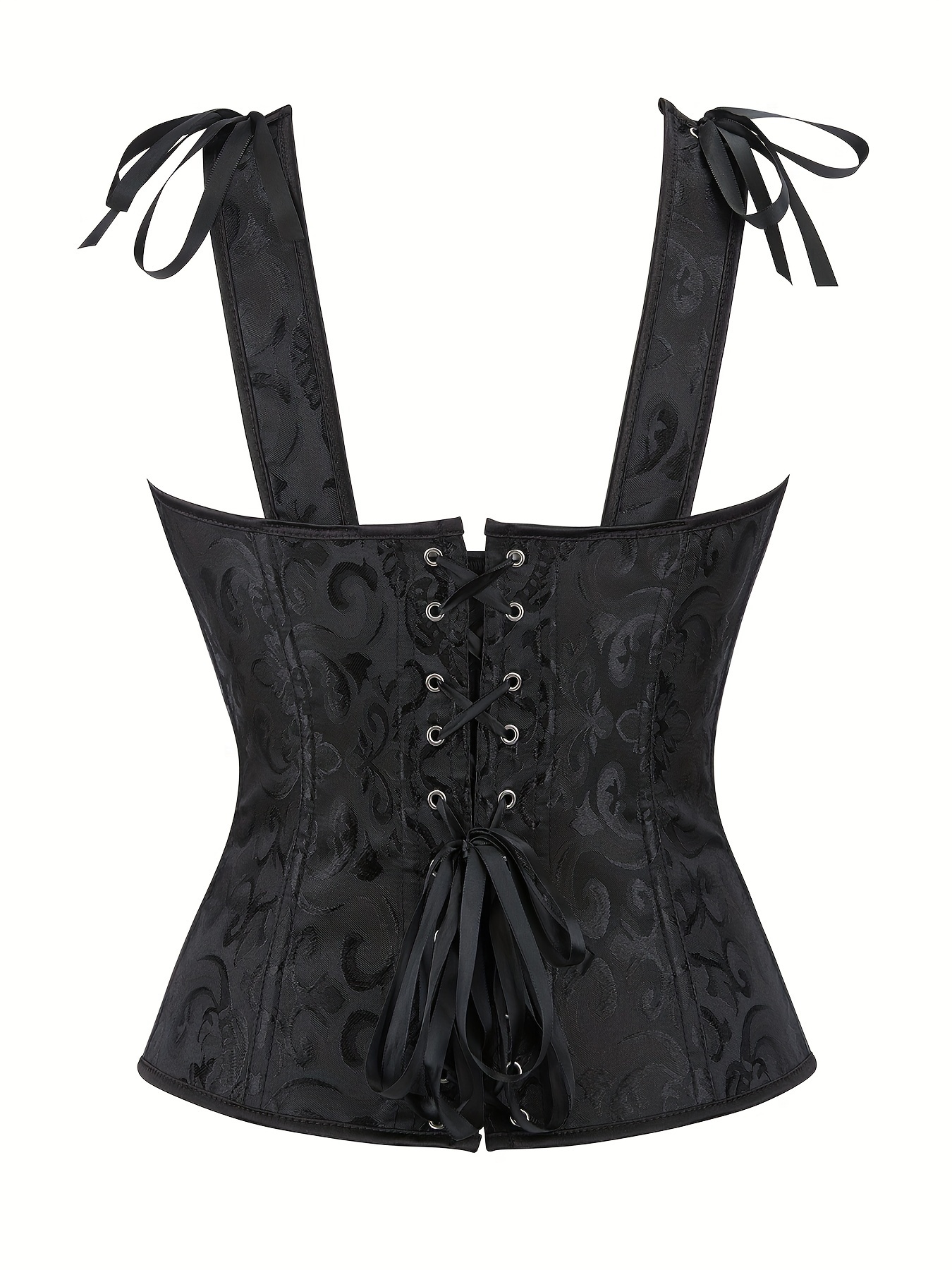 1pc womens corset top adjustable waistband high support no