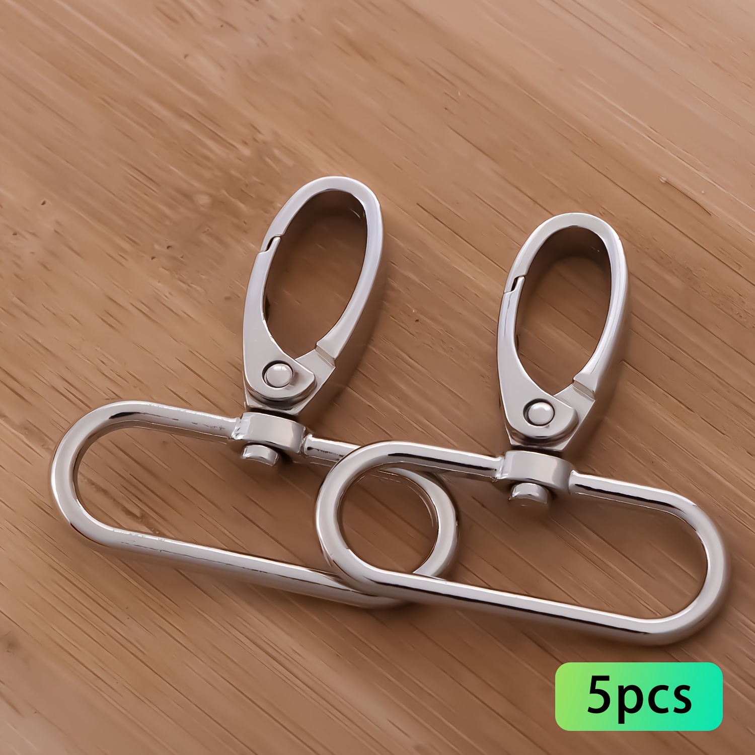 5pcs oval swivel snap hooks clasp lanyard clips - Temu