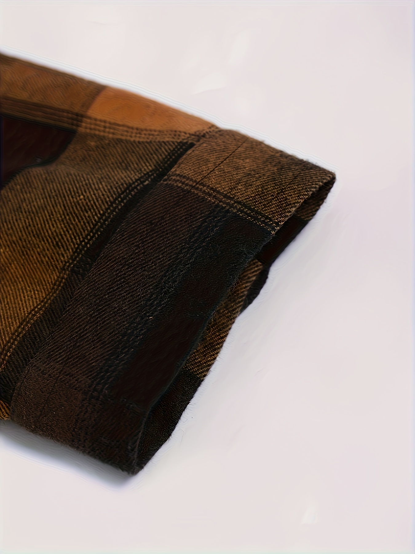 قميص رجالي كاجوال بأكمام طويلة بنقشة مربعات مع جيوب - نمط عمل كلاسيكي، ياقة بأزرار، قماش غير مطاطي، قصة عادية، قميص متعدد الاستخدامات للربيع/الخريف، ملابس عمل كاجوال | قميص بنقشة مربعات | قميص بياقة بأزرار