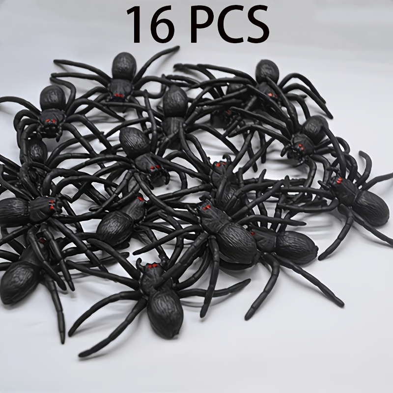 Image of 16pcs Realistic Suitable For Halloween Pranks, Party Favors, Prank Props - Multi-use Creepy For Haunted Decorations, & Holiday Gifts, Suitable For Halloween, Christmas, Easter Party Supplies