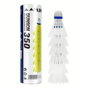 12pcs 6pcs nylon badminton balls durable sports badminton for indoor details 7
