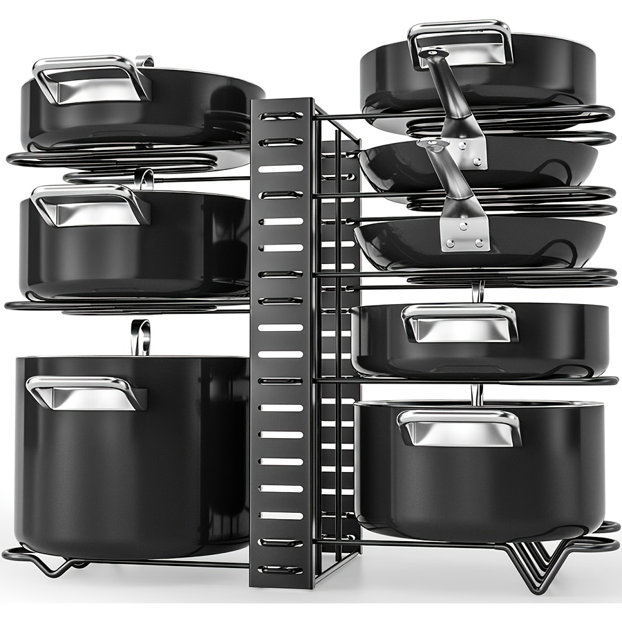 TEMU Vertical Rack, Can Hold 8 Pot Racks, Standing Shelf, Standing Shelf
