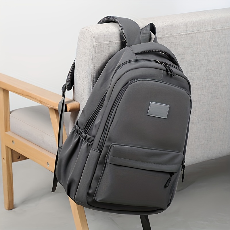 

Shoulder Bag, Men's Simple Large Capacity Leisure Travel Backpack, High School Students College Students Schoolbag