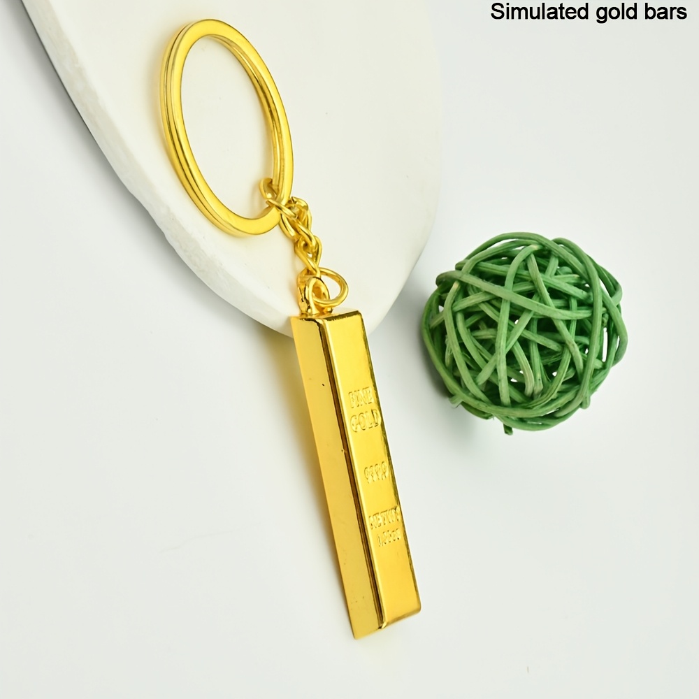 TEMU Un nuovo portachiavi rettangolare , elegante e , per street campus, un'aggiunta elegante per borse, realizzato in materiale in con un ciondolo
