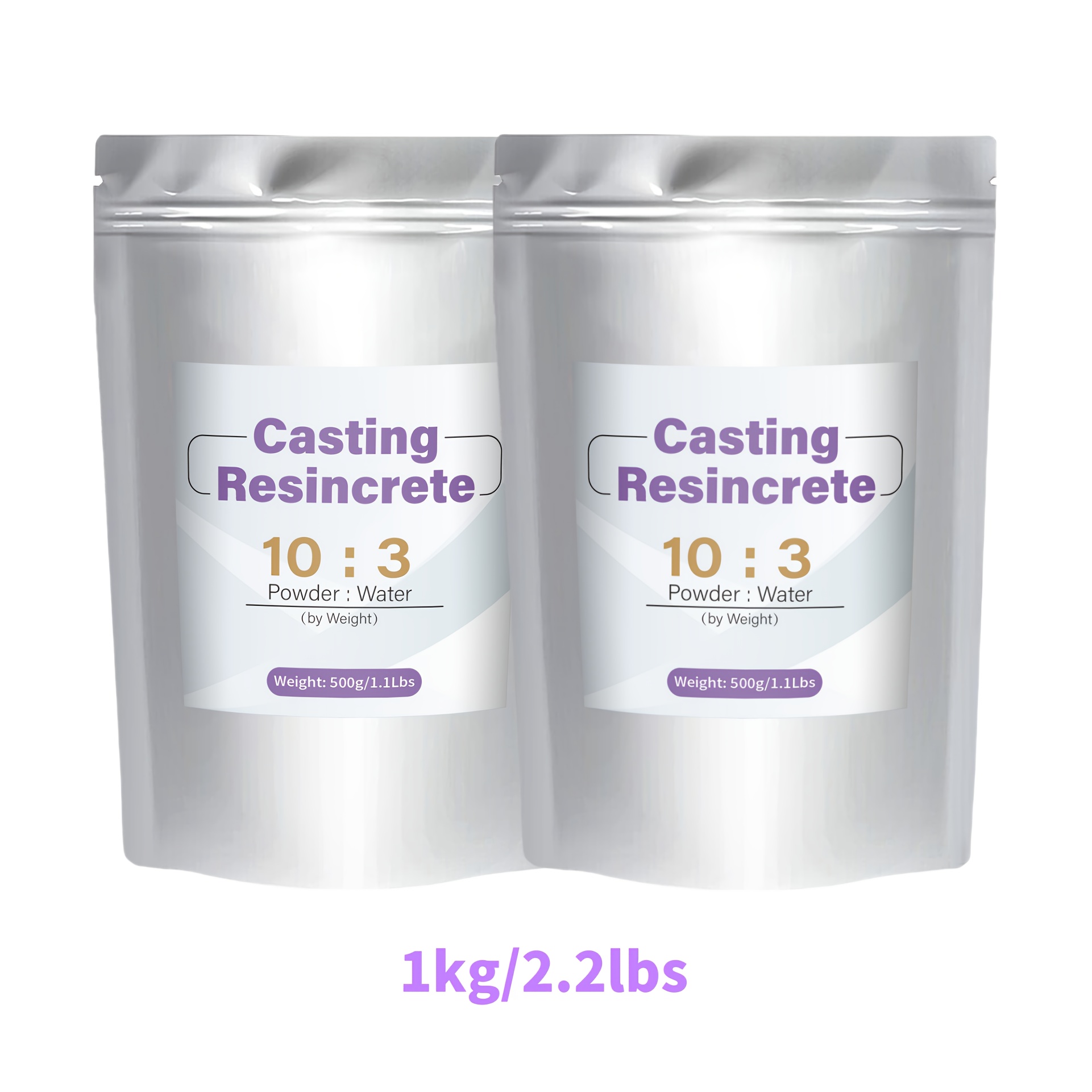 Plaster Powder For Casting, Odourless Ceramic Plaster, Modelling Plaster, Casting Powder White For Hobby Use And , White, Diy (500g/1kg)