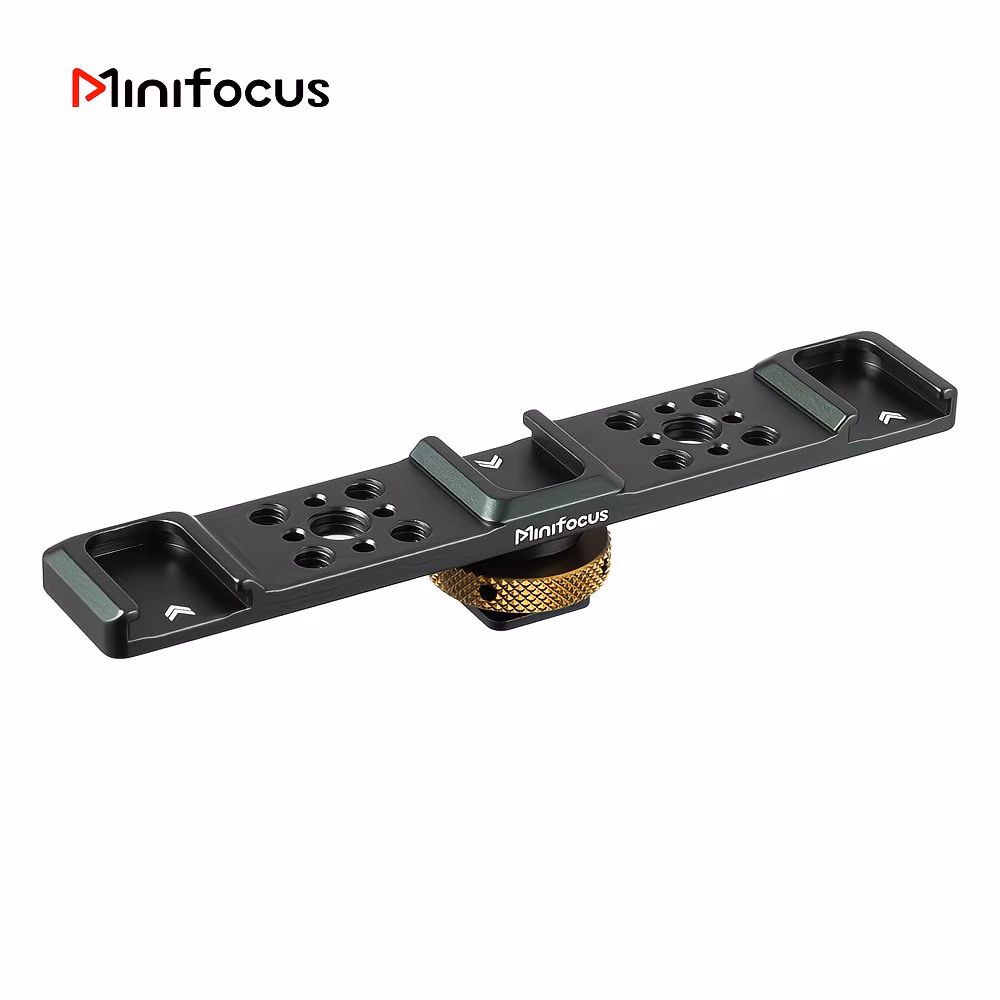 supporto per flash con attacco a , di prolunga 3-in-1 in di alluminio, realizzata in di alluminio, adatta per fotocamere /sony/nikon come adattatore universale per flash, compatibile con microfoni, luci led , per il vlogging Dettagli dell'articolo 7