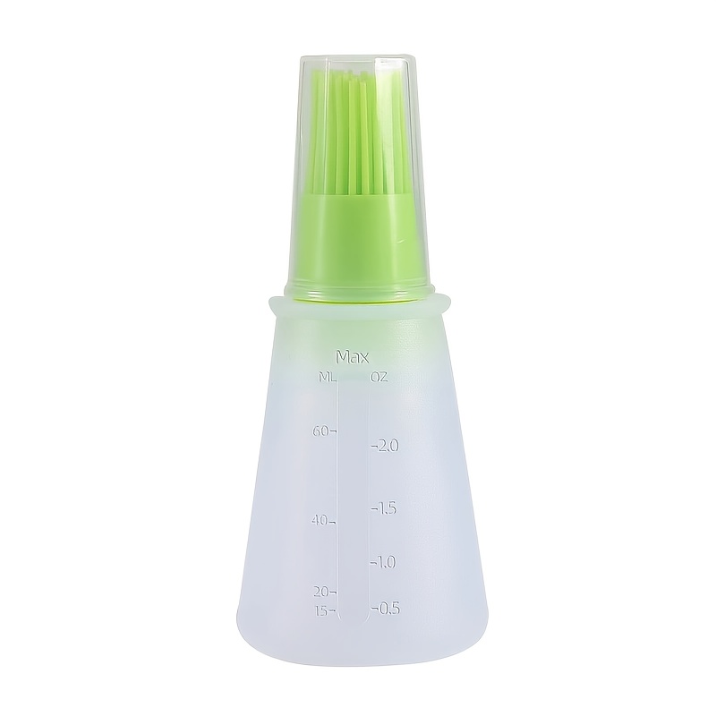 TEMU Pennello da Cucina in Silicone Alimentare con Dispenser per Olio - Facile da Pulire, per Grigliate e Dolci, Regalo per del Pap� & Must-Have per