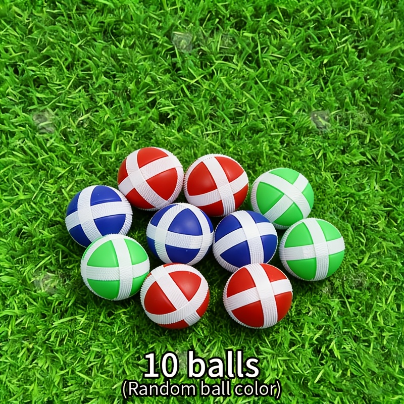 Image of 10/12/20pcs Children's Sticky Ball Plate For Male And Female Parent-child Outdoor And - , The Color Of The Ball Is Random