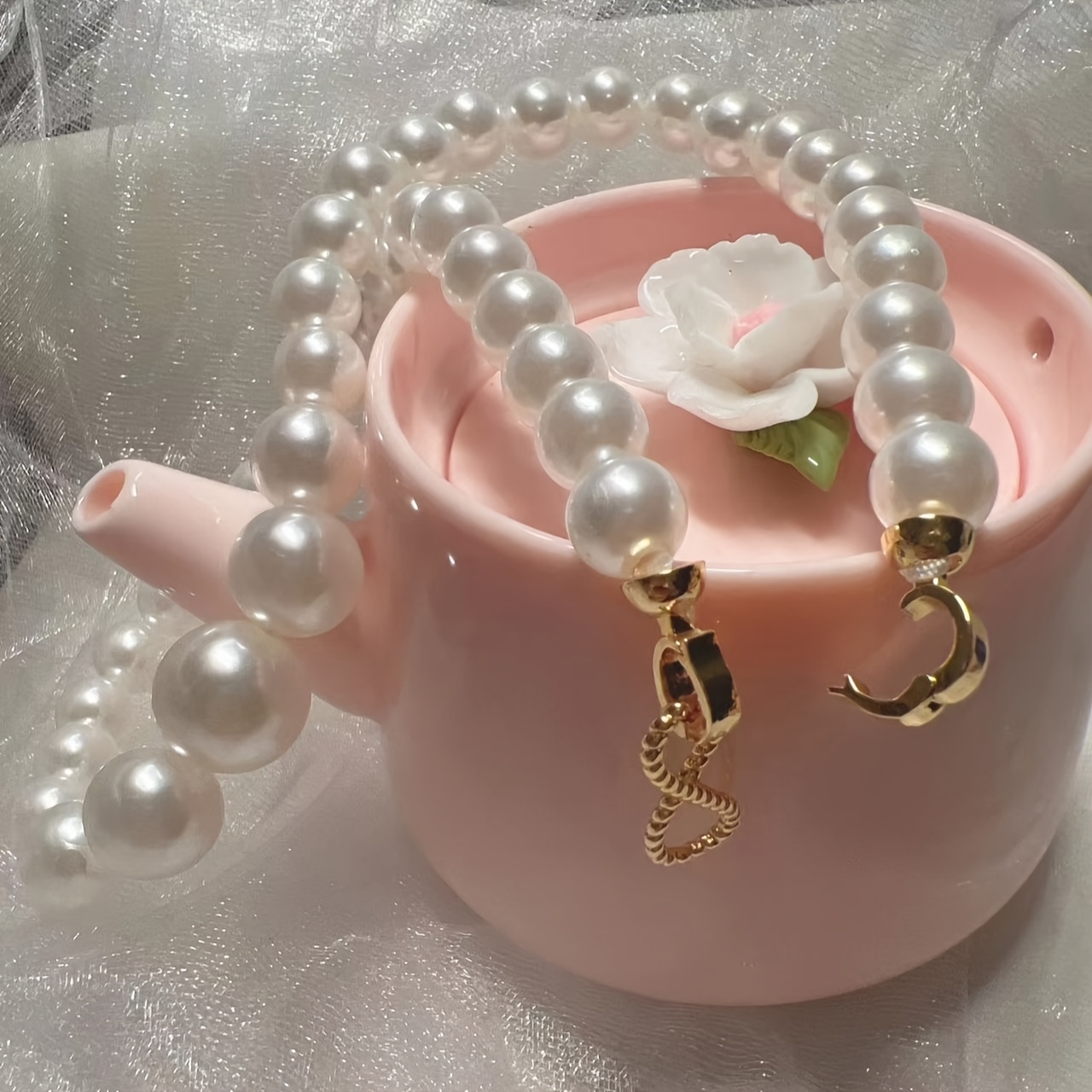 Baroque Fashion Necklace, Luxurious French Style