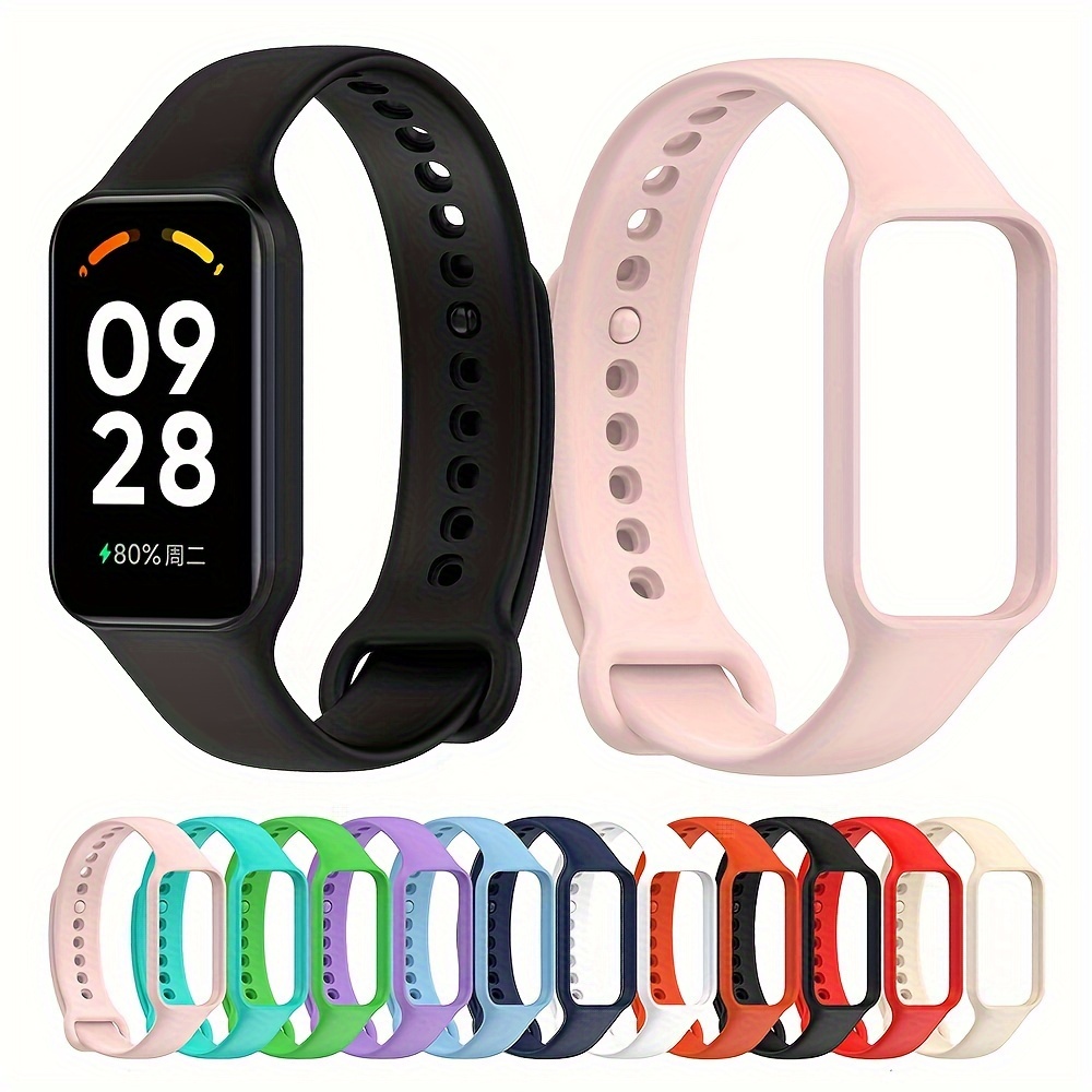 

Silicone Wristband Strap For Xiaomi Smart Band 8 Active Bracelet Watchband For Redmi Band 2