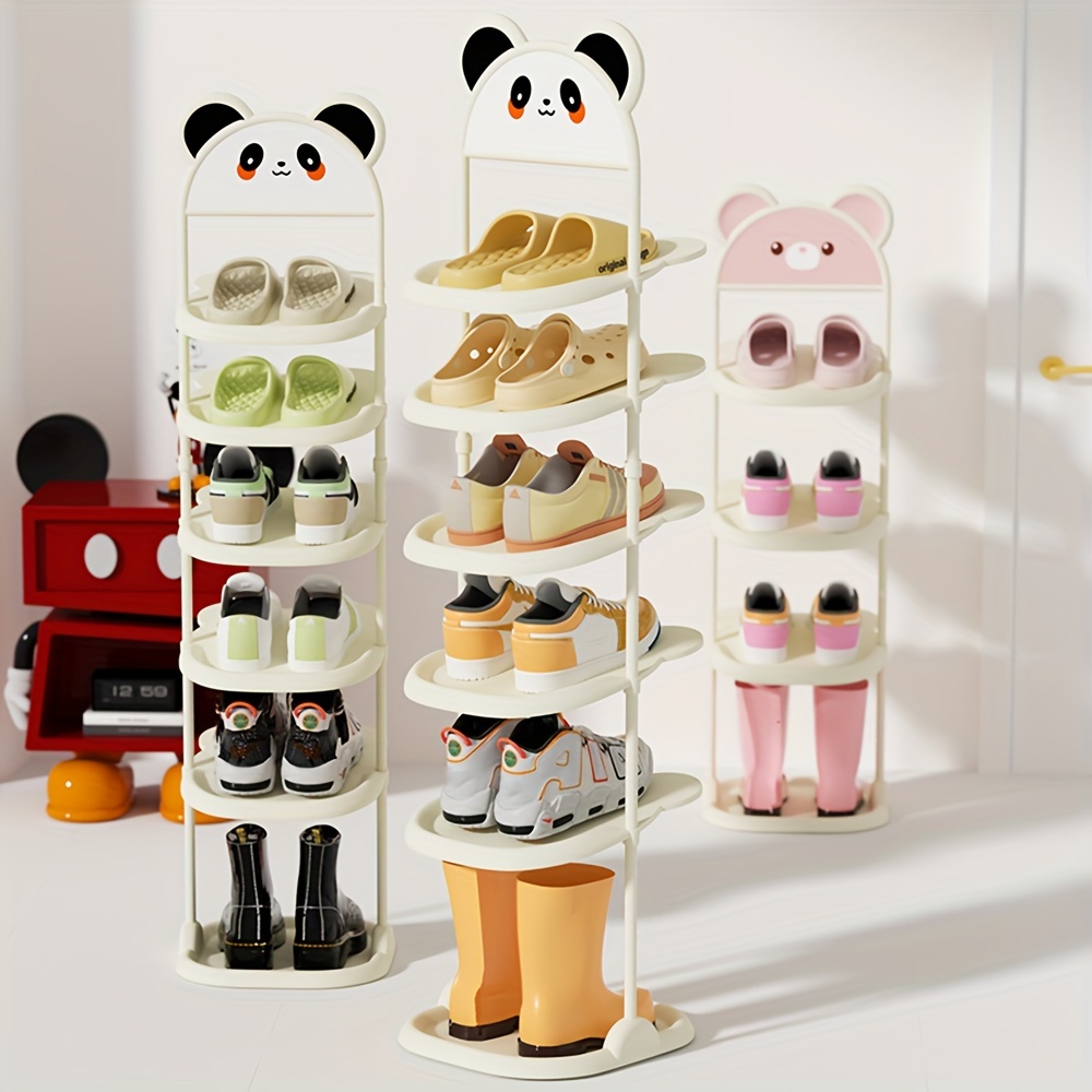 one pack plastic childrens adjustable shoe rack multi layer Temu