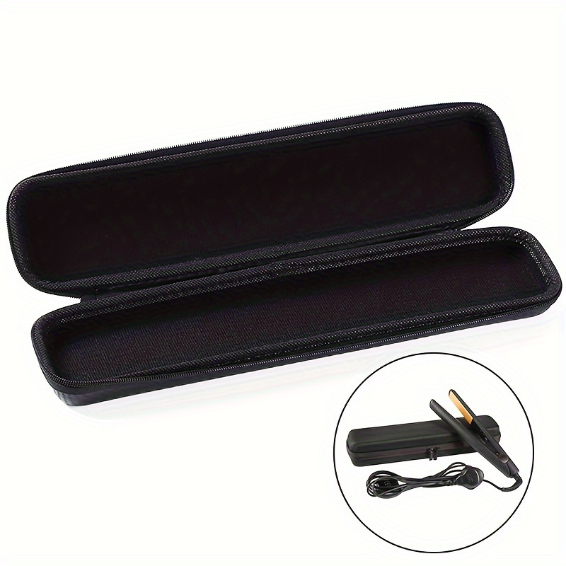 

1pc Portable Hair Straightener Storage Box, Hair Curling Iron Storage Case, Hair Clipper Storage Bag (bag Only)