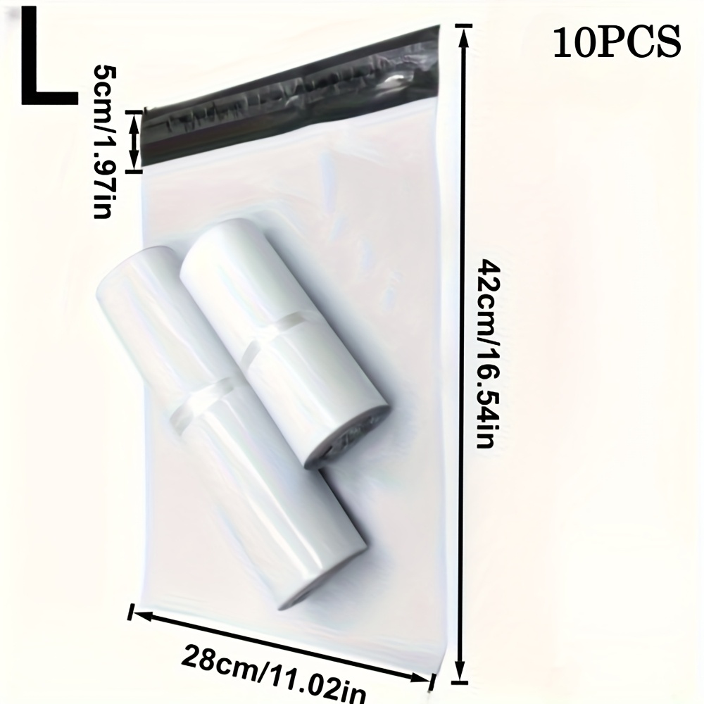 10pcs 50pcs white self sealing mailing bags extra large shipping bags with reinforced edges for commercial use clothing packaging and large packages with different size  