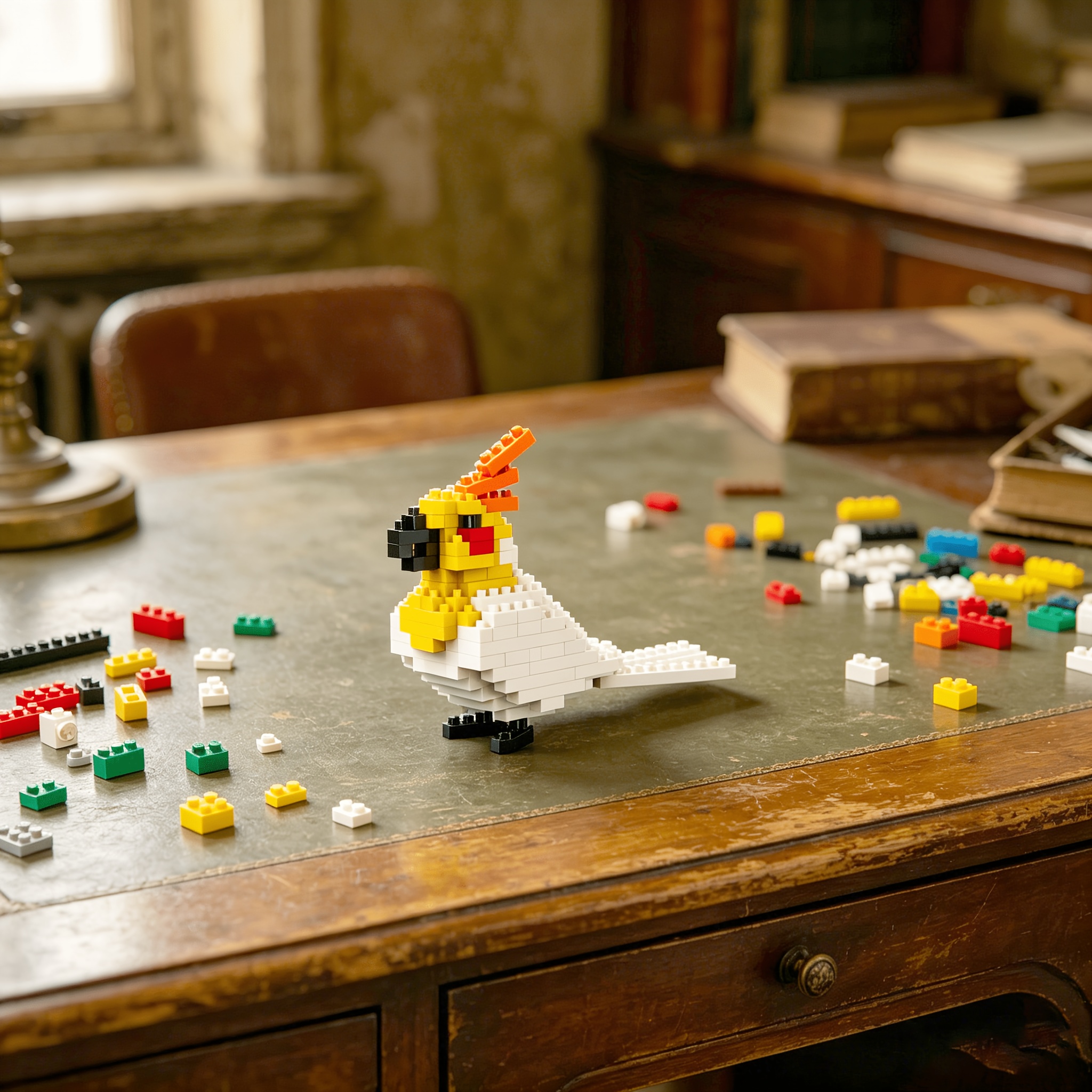 Handmade DIY Building Block Toy, Flying Bird Series