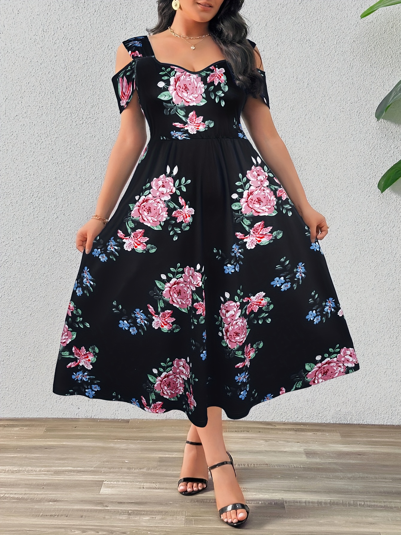 women plus size a line dresses sold on Temu United States