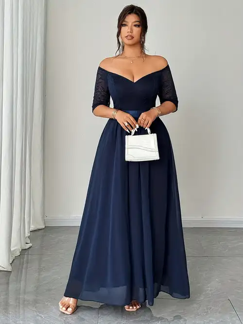 navy blue formal dress plus size sold on Temu United States navy blue formal dress plus size sold on Temu United States