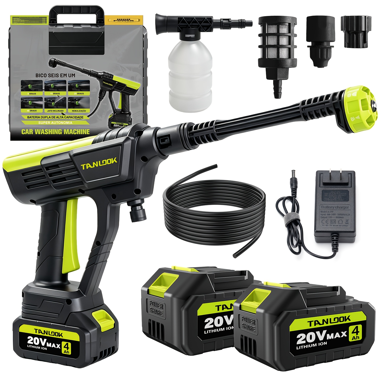 high pressure power washer sold on Temu United States