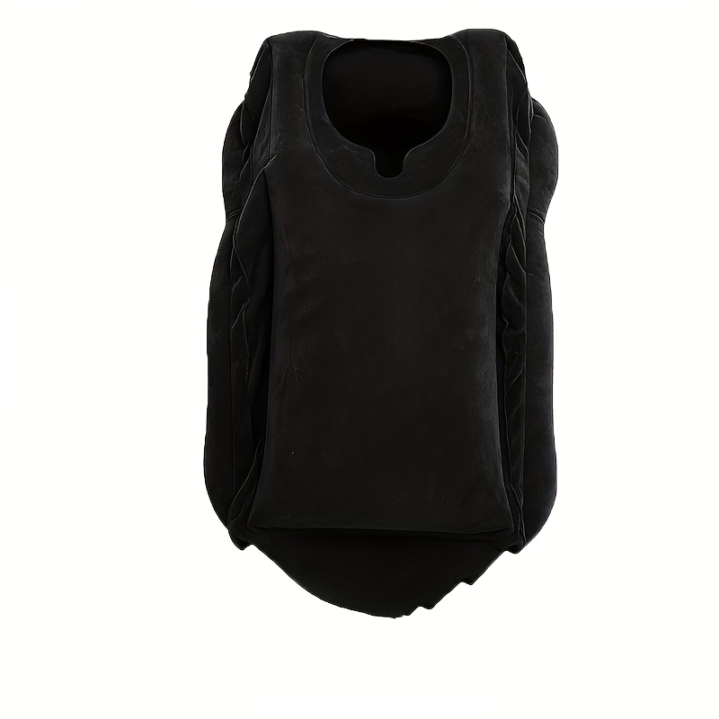TEMU Oreiller de voyage gonflable avec ergonomique et zones creuses respirantes - Coussin de soutien portable pour la nuque et pour avions, voitures,