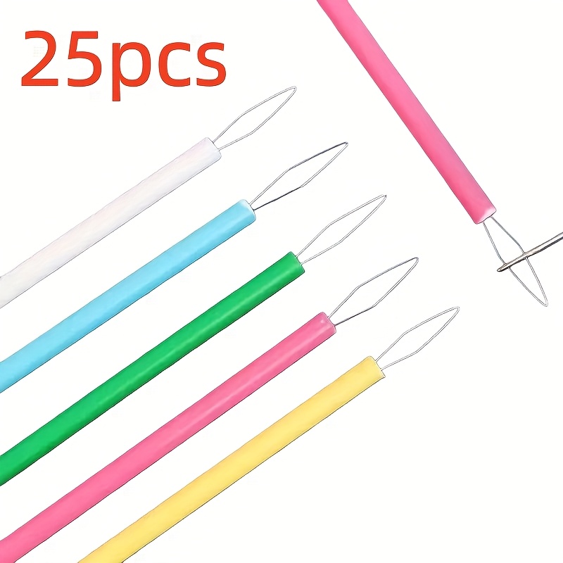 Image of 25/50 Portable Needle And Thread Threading Tools For Threading Assistance