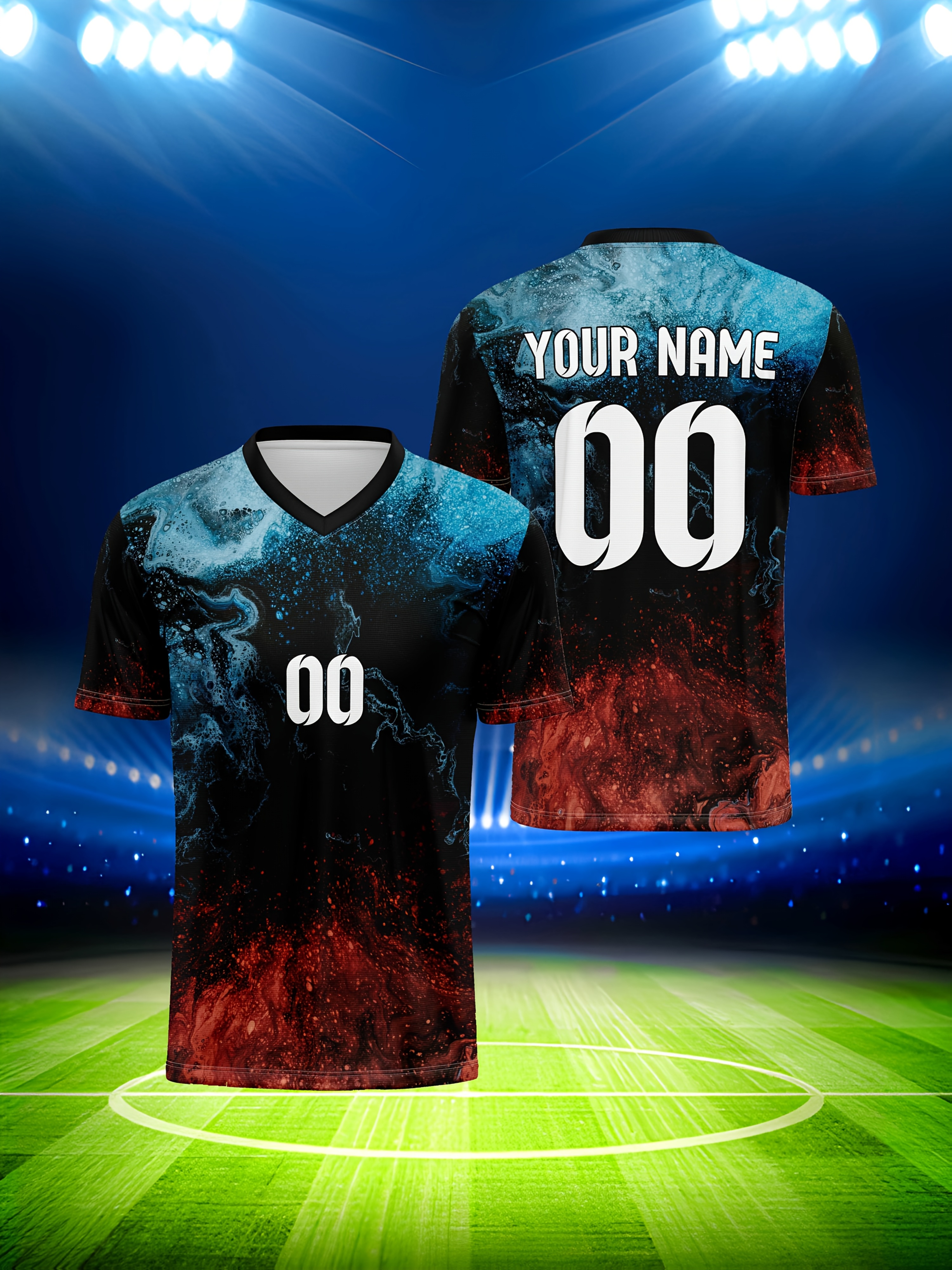 camiseta deportiva fútbol hombre número Temu Ecuador