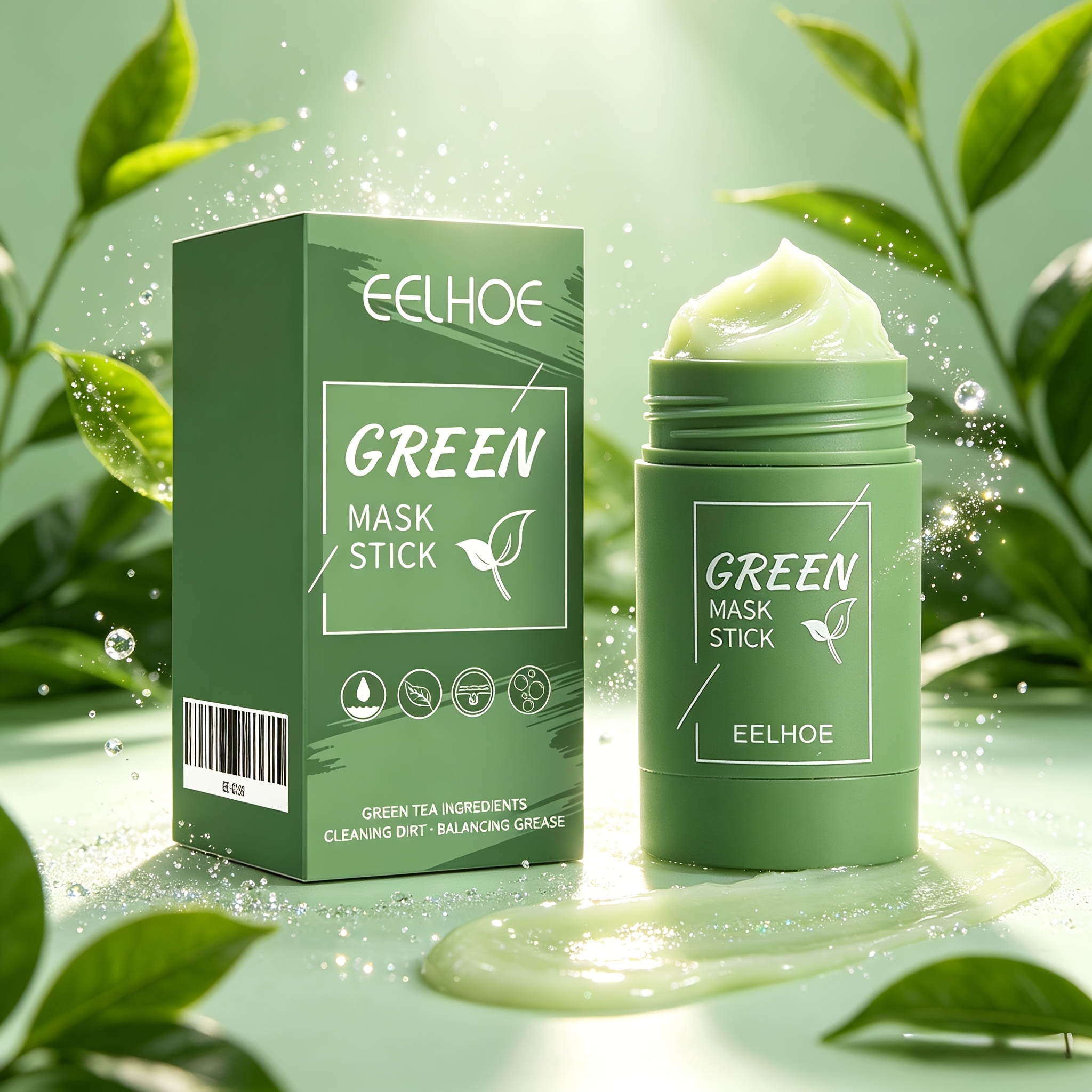 green mask stick sold on Temu United States