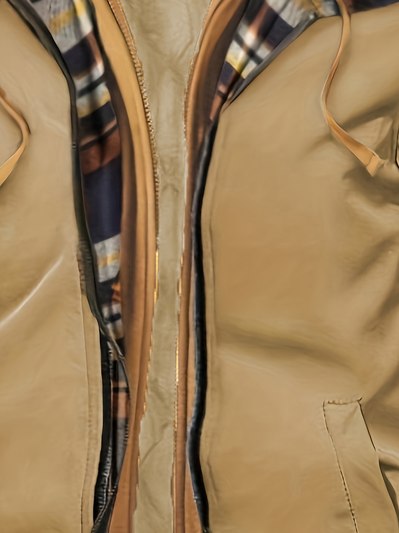Chaqueta deportiva de peluche para hombre con gorra, chaqueta con cremallera y bolsillos, ideal para invierno
