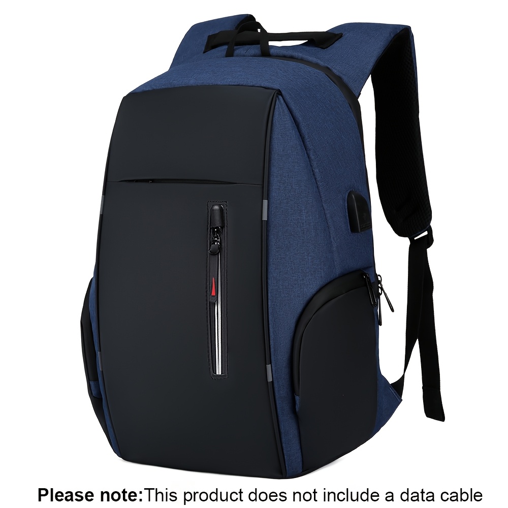 TEMU Sac à dos -vol pour homme pour ordinateur portable 15,6 pouces, grand volume, de voyage et d'affaires