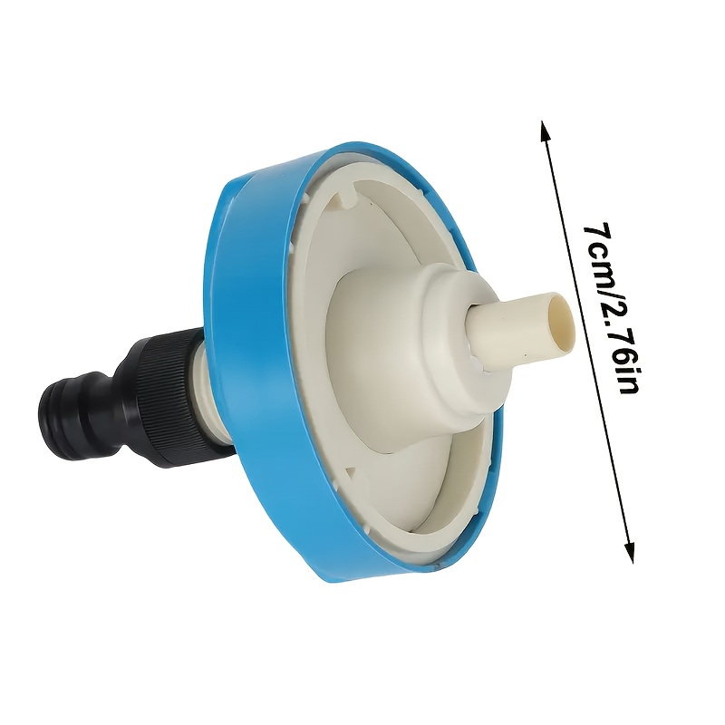 Image of Fit Rv/motorhome Water Inlet Filler Cap -connect Hose Connector - Heavy-duty , O- & Lever- For , Durable Outdoor Use - Compatible With Caravans, Campers, Rvs