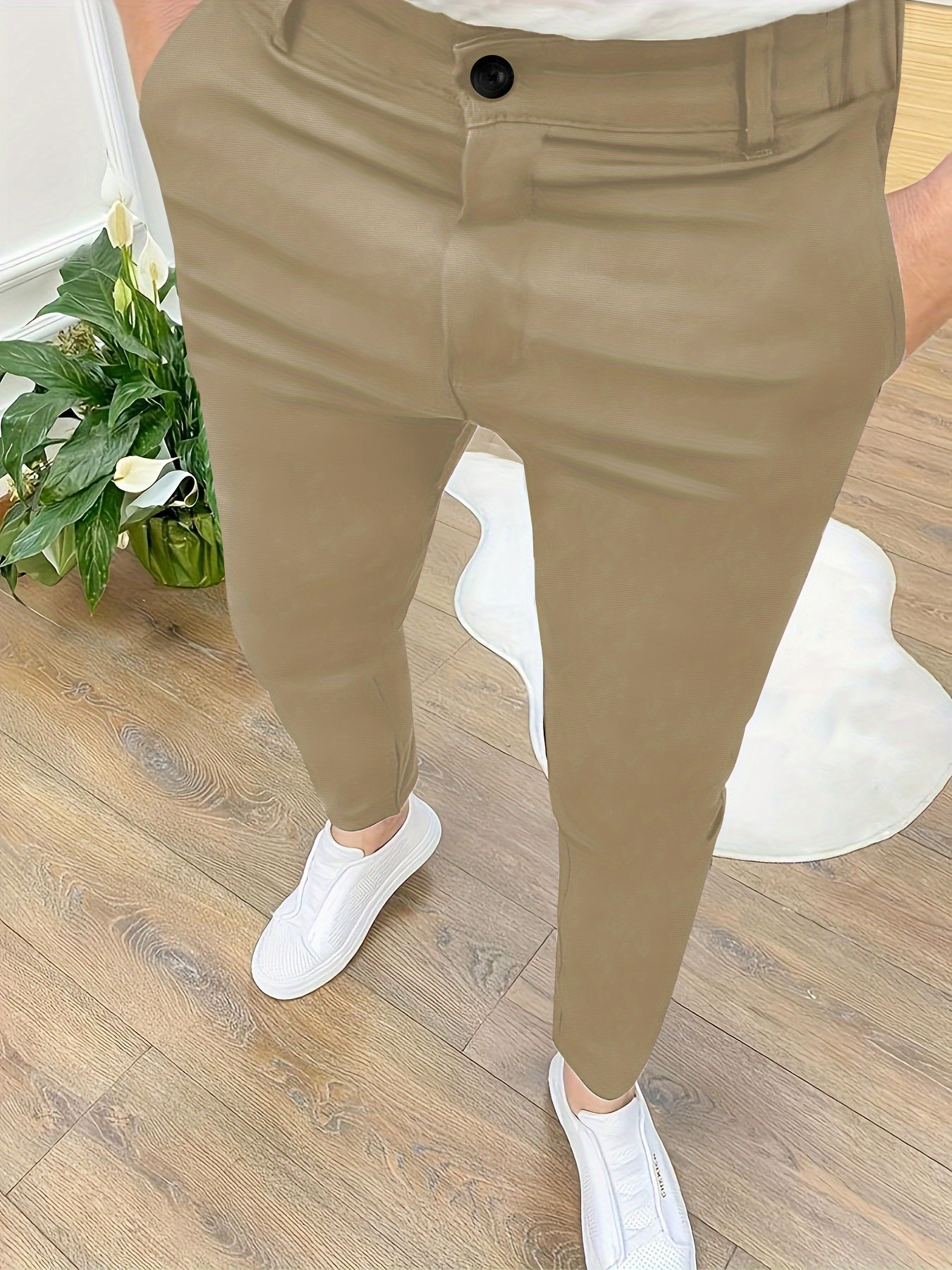Men'S Slim-Fit Trousers