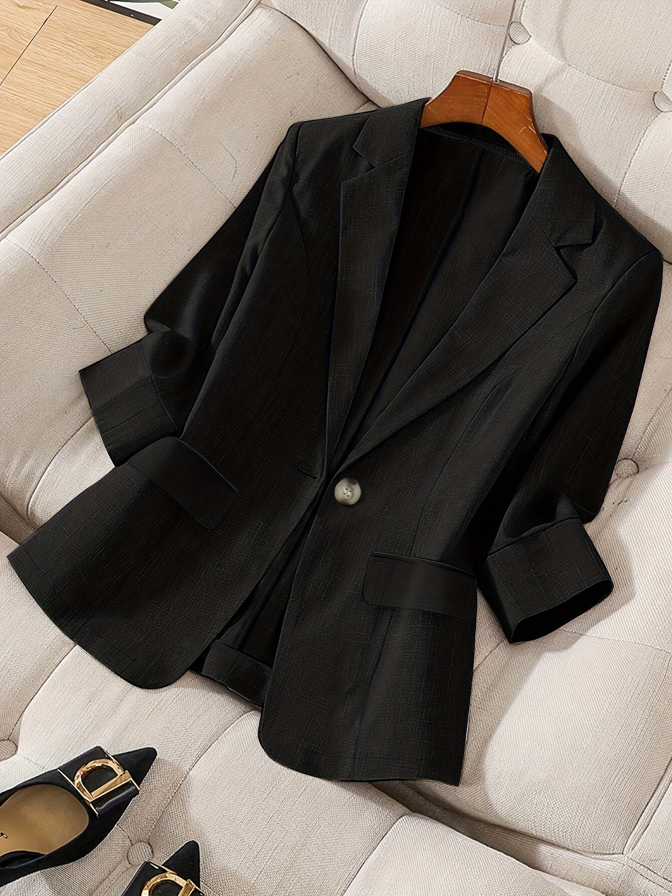 hot elegant womens thin   fashionable   versatile style suitable for spring autumn office wear