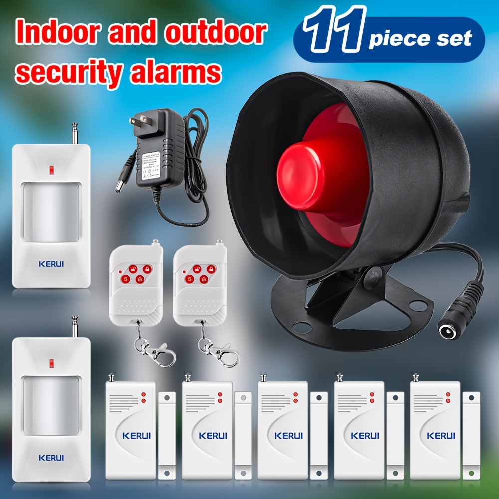 Remote Control Motion Sensor Alarms For Outside Wireless Alarm PIR