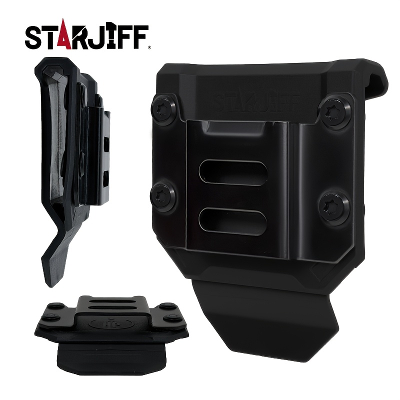 TEMU Starjiff Sturdy Drill Belt Clip And Holster For Tape Measures, Designed To Be Weather-resistant And Easy To Carry, Perfect For Construction