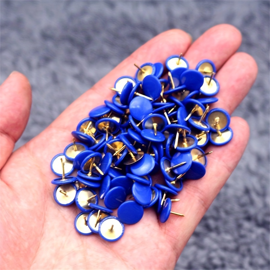 TEMU 100pcs Office Supplies Push Pins Round
