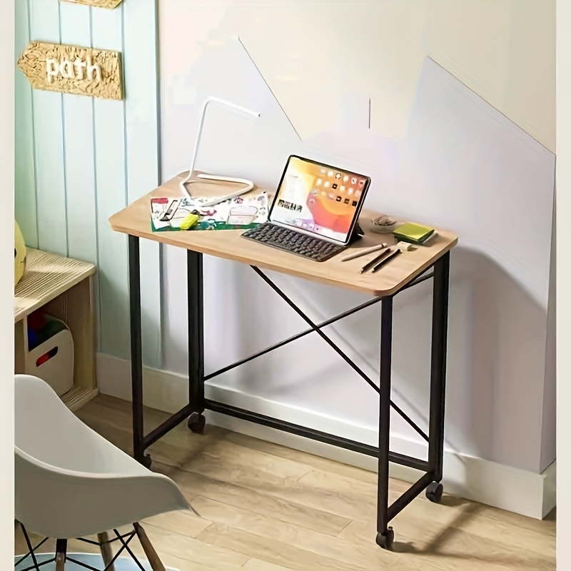 home office portable folding small table bedroom study desk Temu