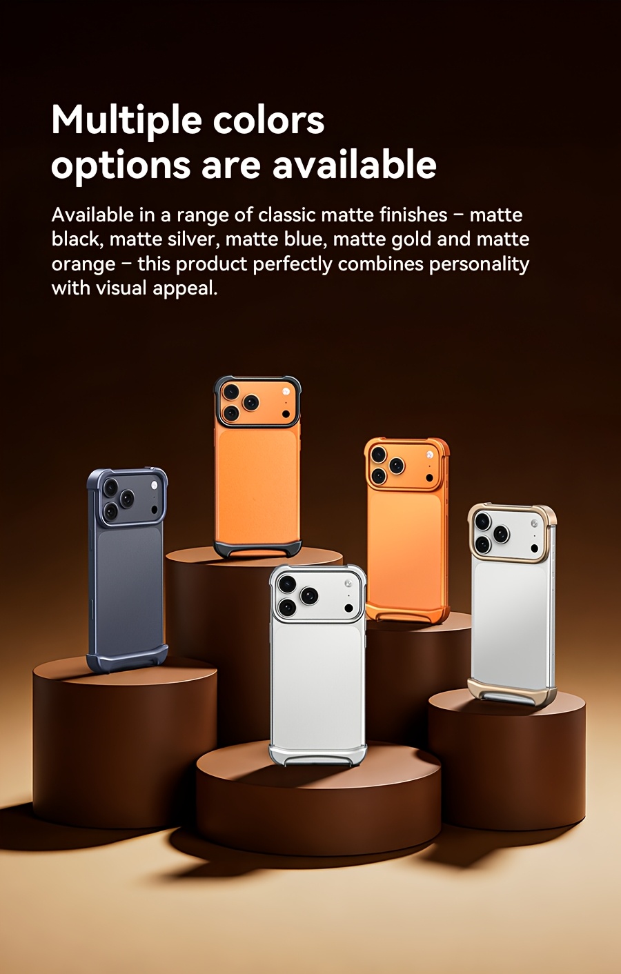 Phone Case: Aluminum SEBS Rubber Metal Bumper Double-layer Arc Case Phone Case for iPhone 17 Pro Max 17 Air Pro Unique Design High-strength Phone Cover Minimalist Case Bare-metal Feel