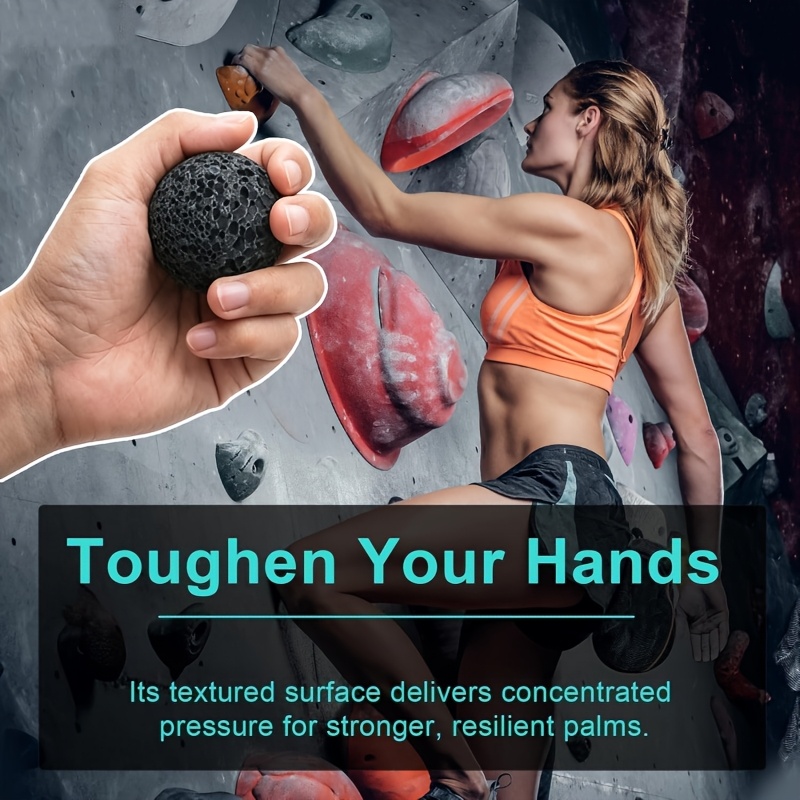 Large 6.7CM Callus Ball for Hand, Grip Ball for Rock Climbers