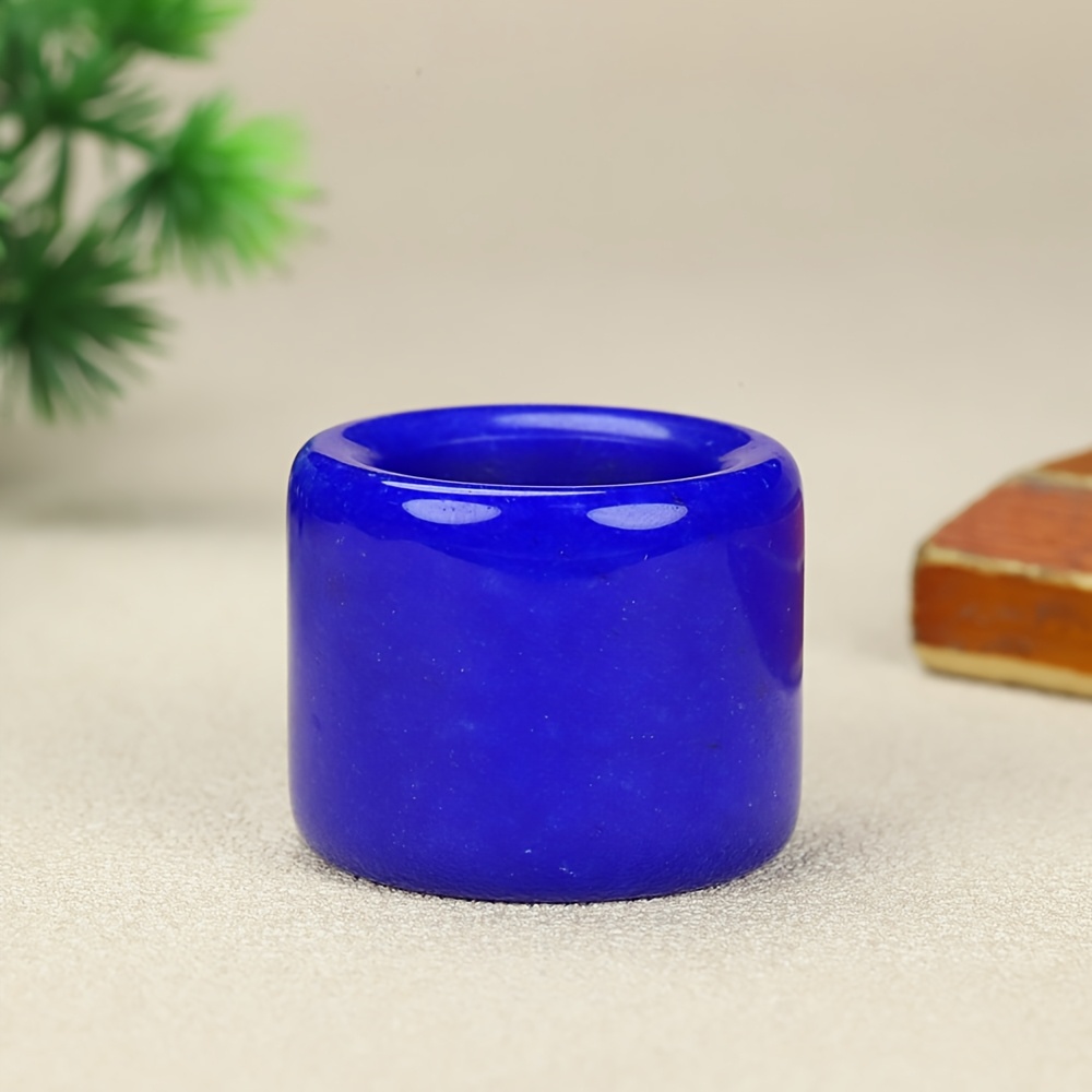 TEMU Natural Stone Thumb Rings For Men And Women In Color