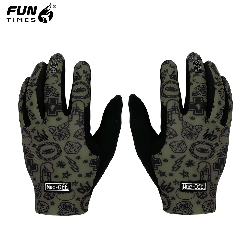 TEMU New Style Outdoor Sports Cycling Gloves For Spring And Autumn, Comfortable And Versatile, Universal Gloves, Christmas