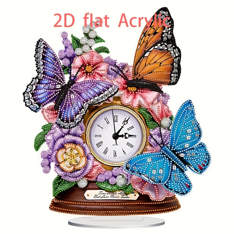 

Inspirational And Flower Acrylic Desktop Decoration - Multifunctional 2d Artwork For Home, Office Or Coffee Shop, No Electricity Required